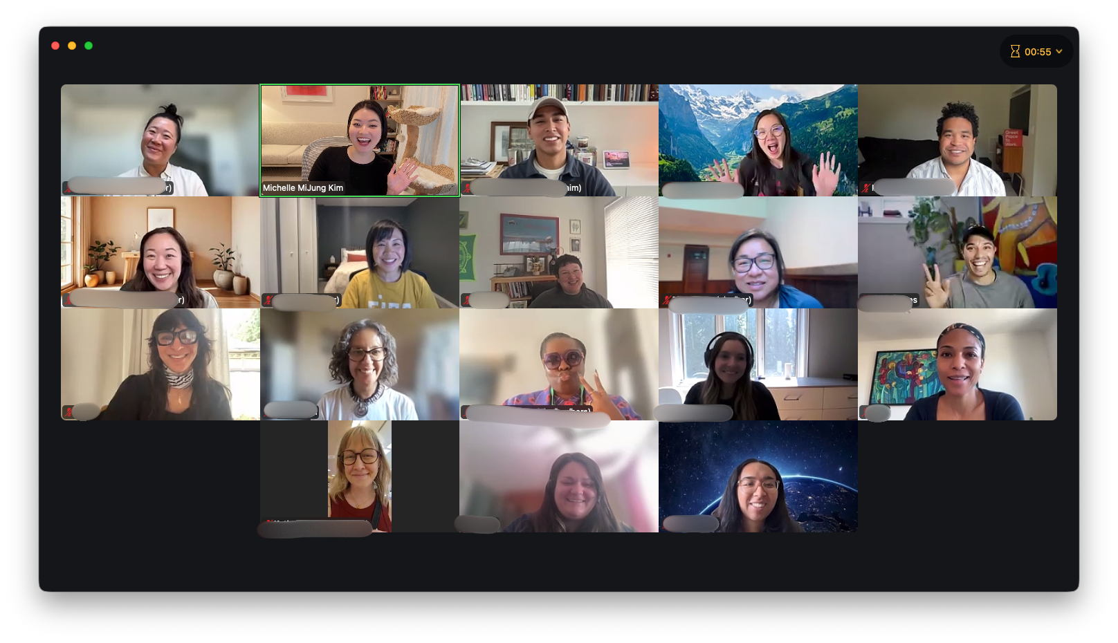 The AI Strategy Lab cohort together on a video call